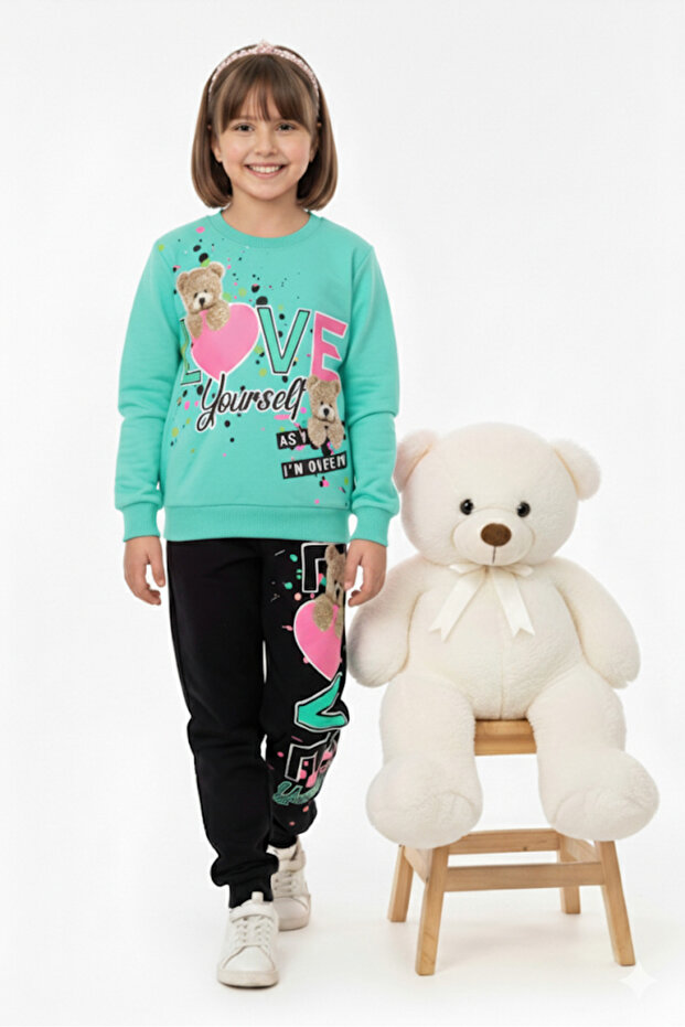 Girl's 2-String Tracksuit Set