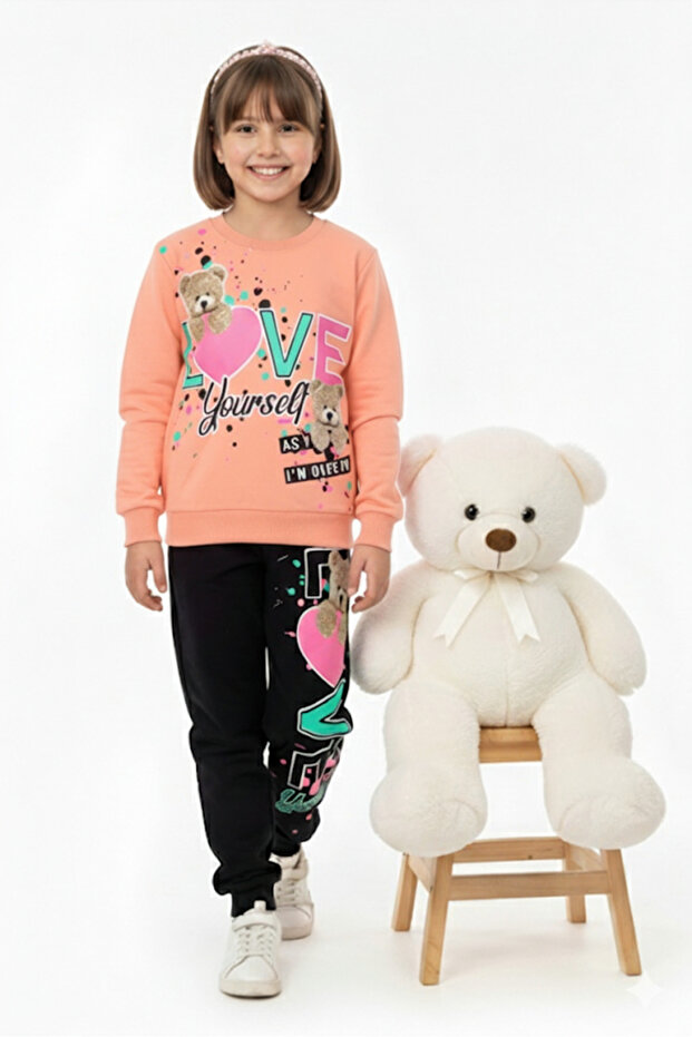 Girl's 2-String Tracksuit Set