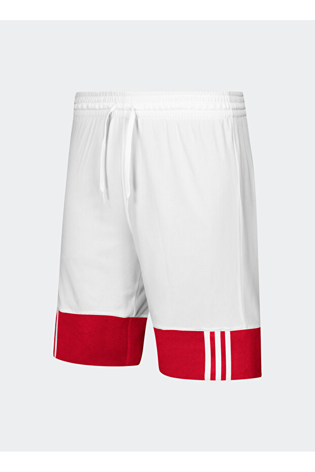 Lastikli Bel Kırmızı - Beyaz Çocuk Şort DY6627 Y TMS REV SHORT - 3