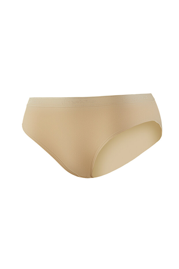 Cotton Buckle Ribbed Bikini Panties 6 Pack Ten Yildiz Kod3720