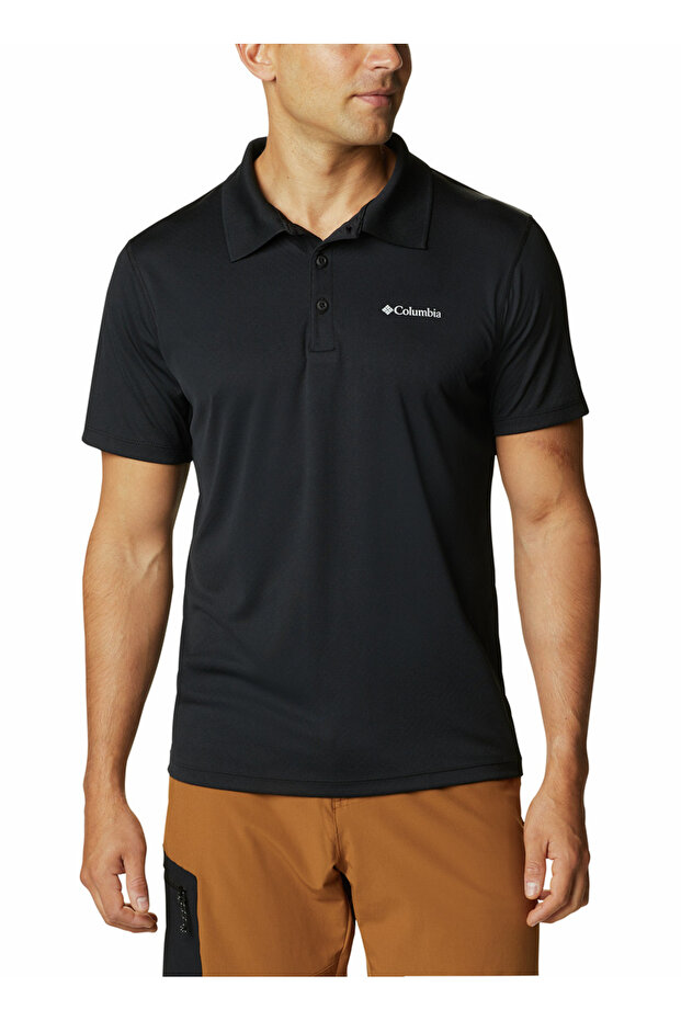 1533303-010 Black Men's Polo T-Shirt Am6082 Zero Rules