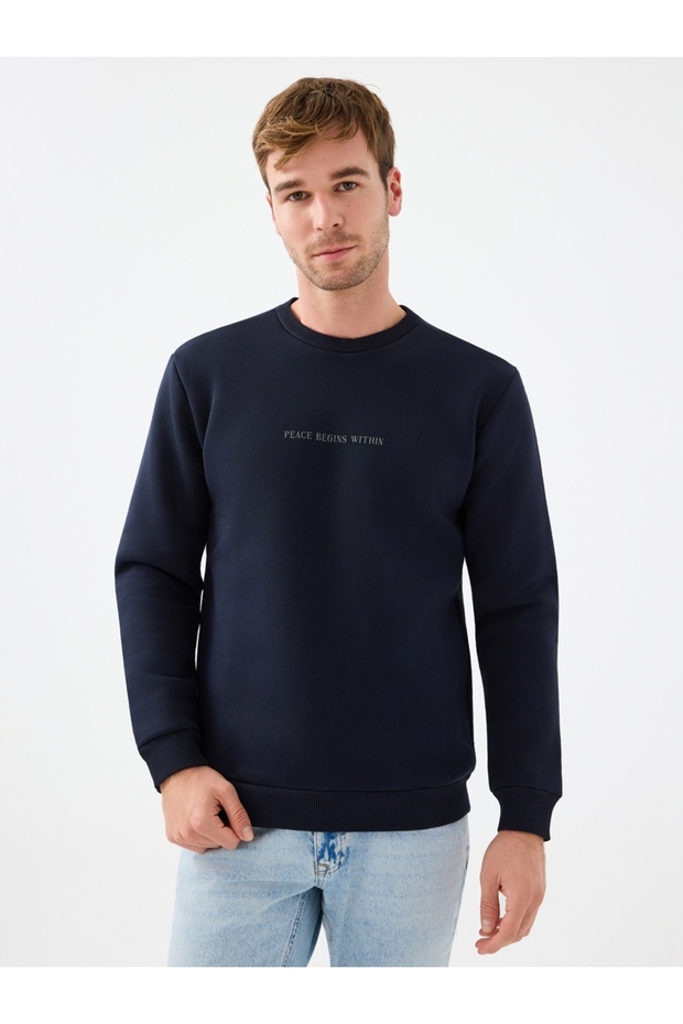 Regular Fit Erkek Sweatshirt - 1