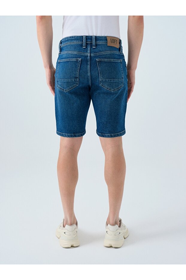 Slim Fit Erkek Şort - 3