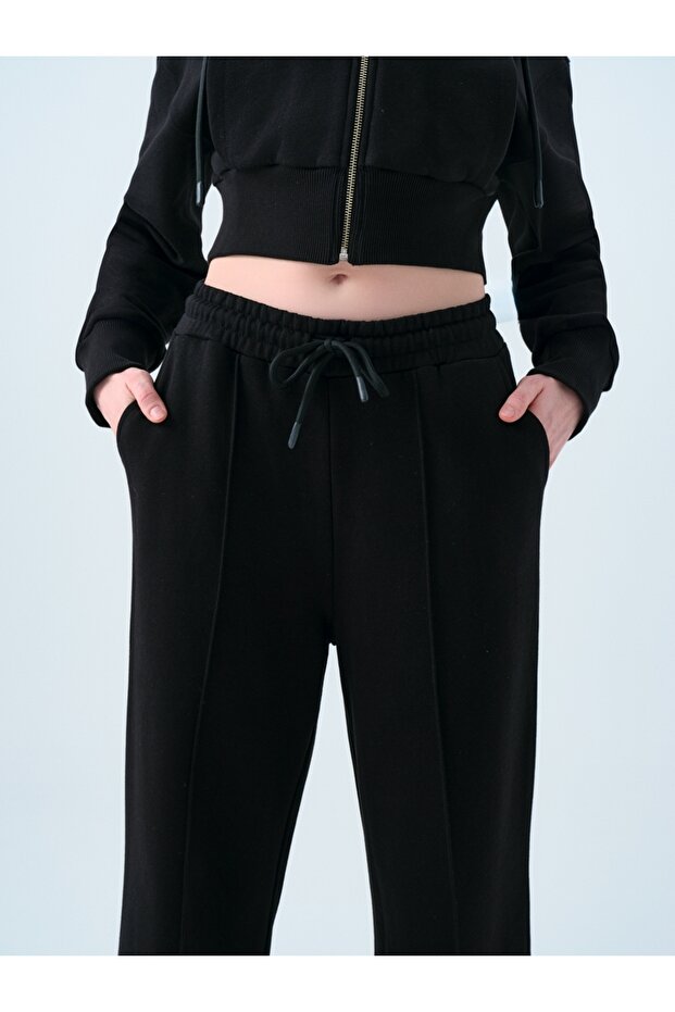 Crop Kadın Sweatshirt - 4