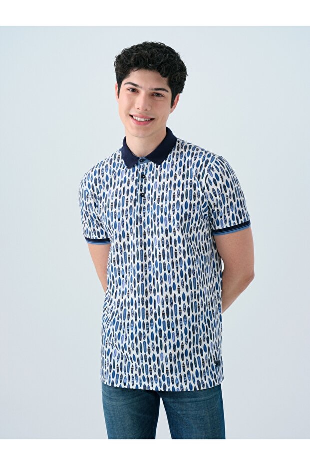 Regular Fit Men's Polo Arm