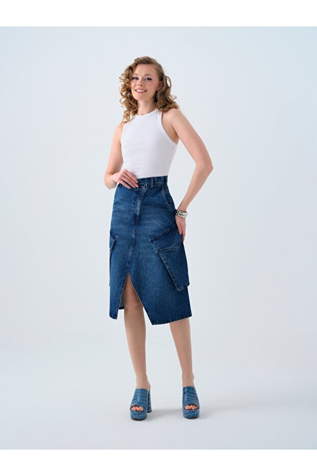 Regular Fit Kadın Etek - 1