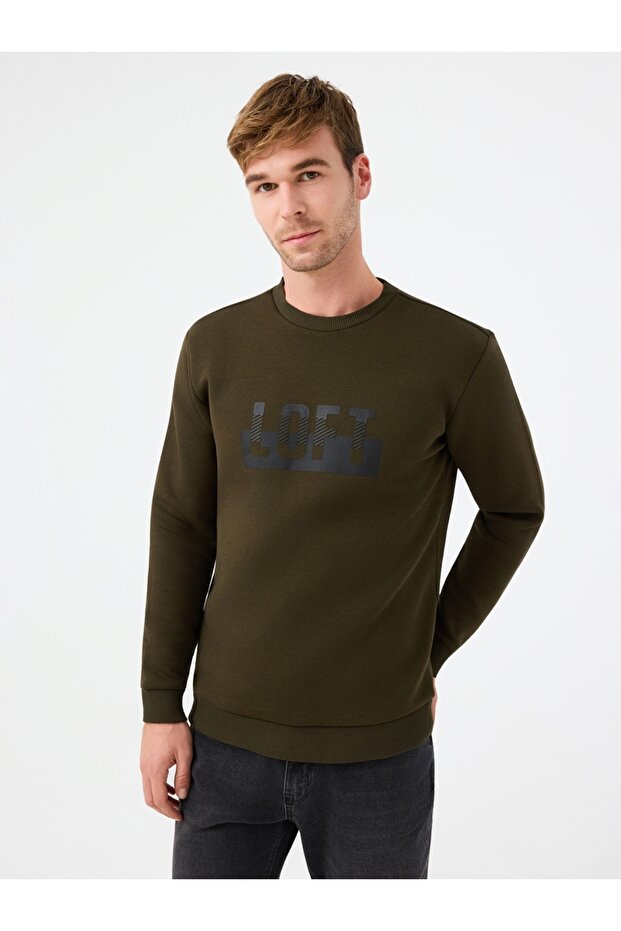 Regular Fit Erkek Sweatshirt - 1