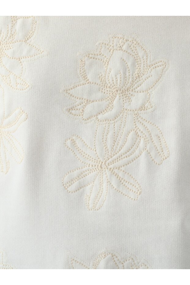 Oversize Kadın Sweatshirt - 5