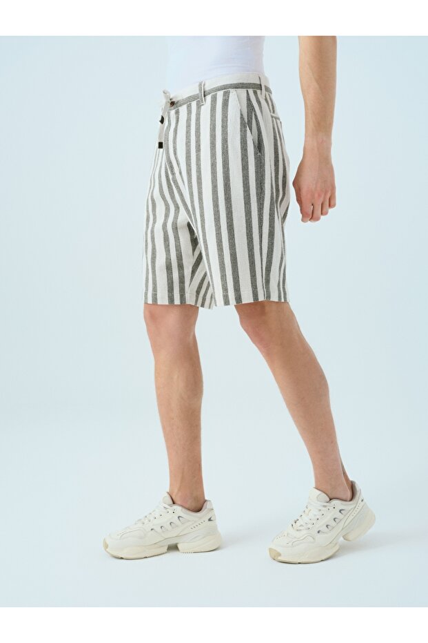 Regular Fit Erkek Şort - 4