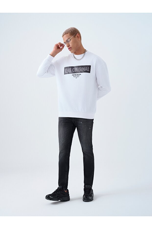 Relax Fit Erkek Sweatshirt - 2