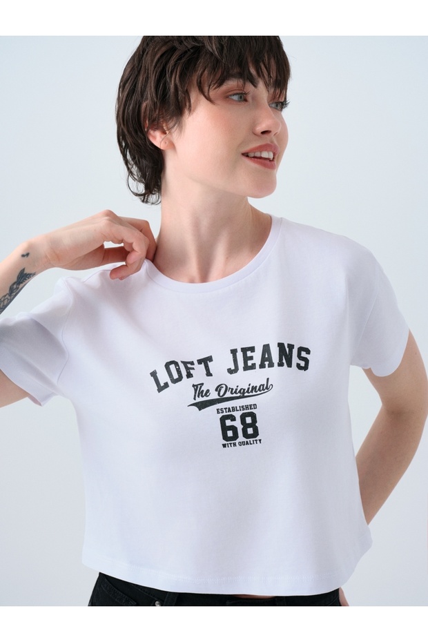 Long Crop Kadın Tshirt K.kol - 4