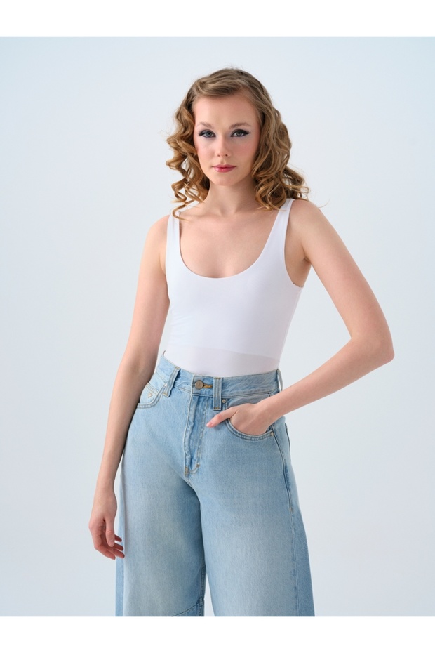 Fitted Kadın Atlet - 1