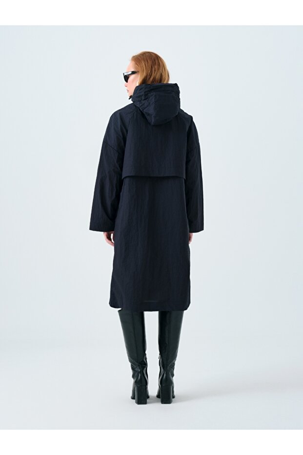 Regular Fit Kadın Trenchcoat - 3