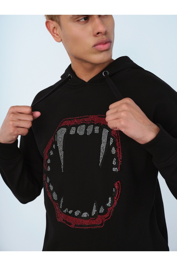 Oversize Erkek Sweatshirt - 4