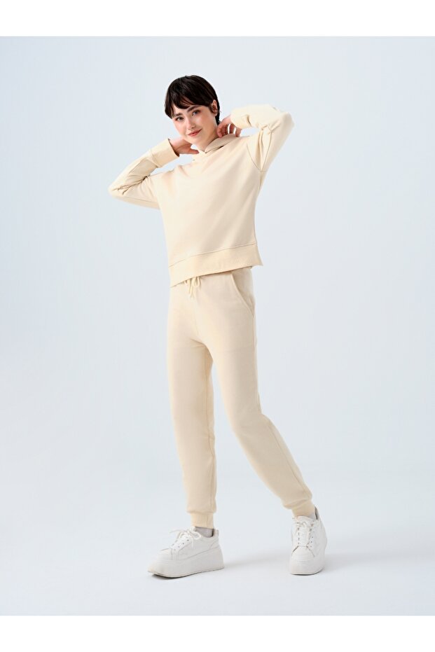 Jogger Fit Kadın Eşofman Altı - 1