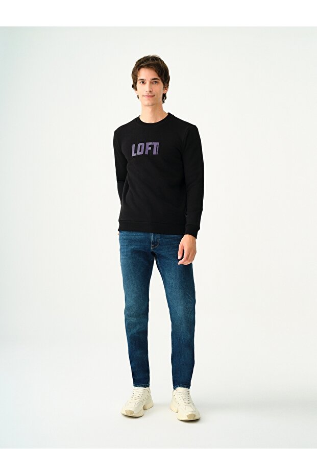 Regular Fit Erkek Sweatshirt - 2