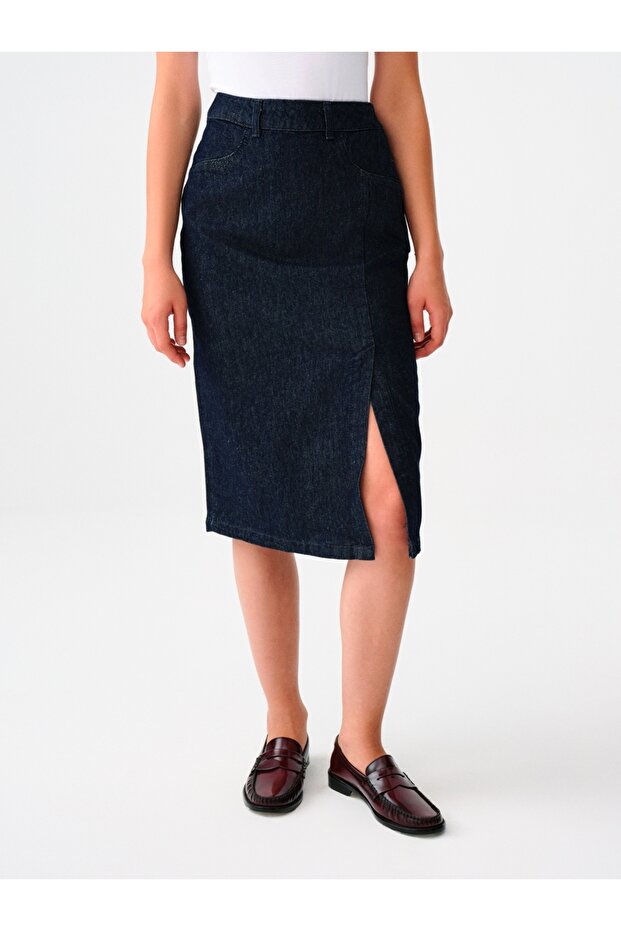 Slim Fit Kadın Etek - 2