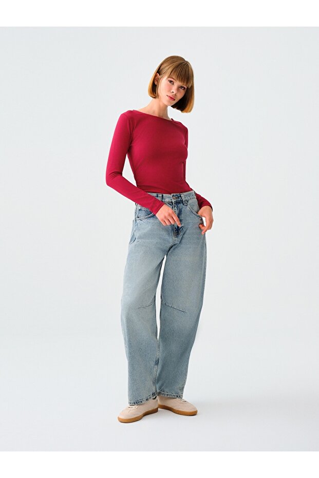 Fitted Kadın Tshirt U.kol - 2