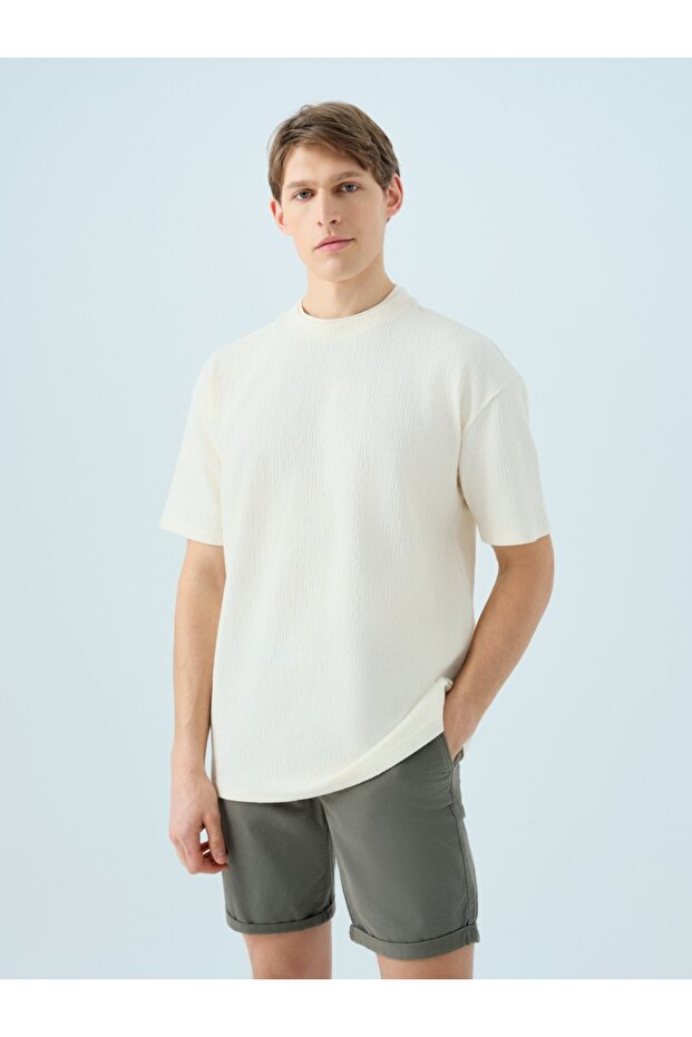 Oversize Fit Erkek Tshirt K.kol - 1