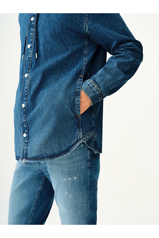 Oversize Fit Erkek Ceket - 4