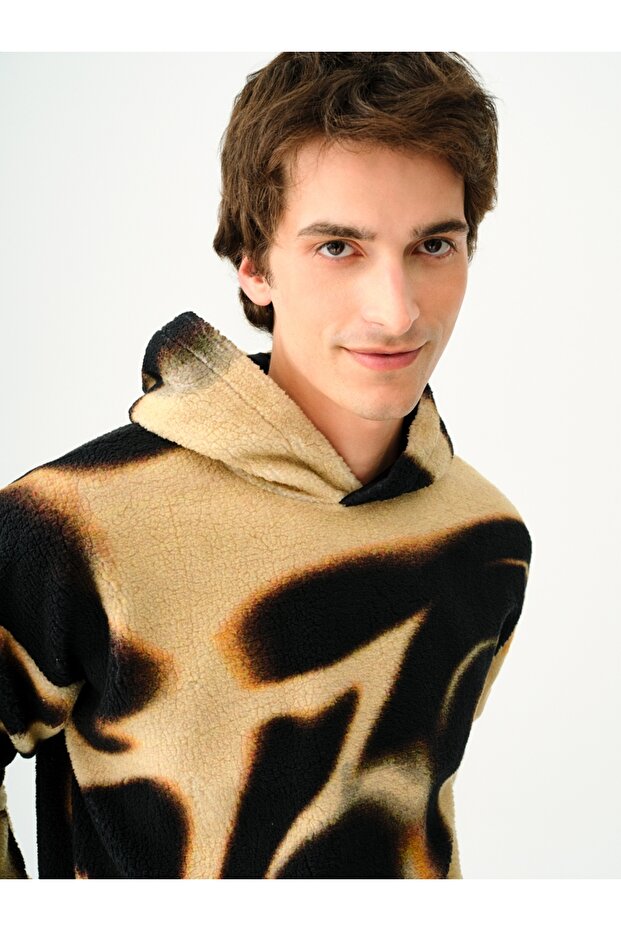 Oversize Fit Erkek Sweatshirt - 5