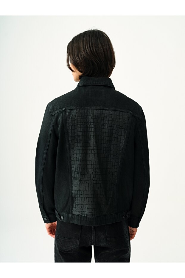 Oversize Fit Erkek Ceket - 3