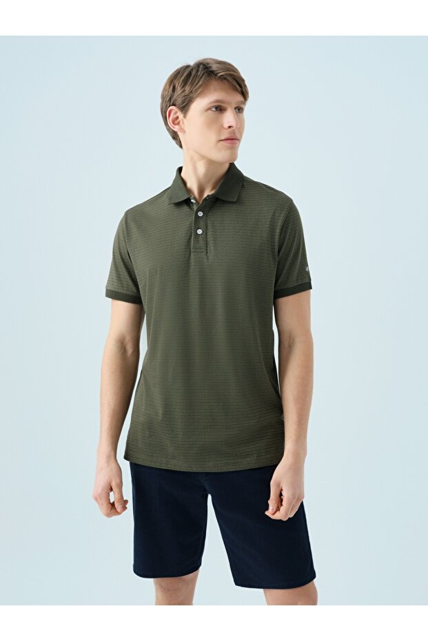 Regular Fit Men's Polo Arm