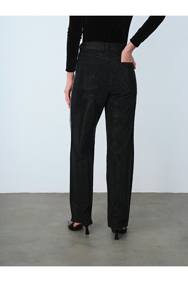 Straight Regular Fit Kadın Pantolon - 6