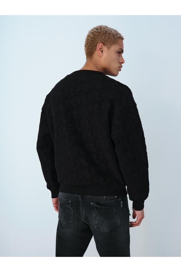 Oversize Fit Erkek Sweatshirt - 3