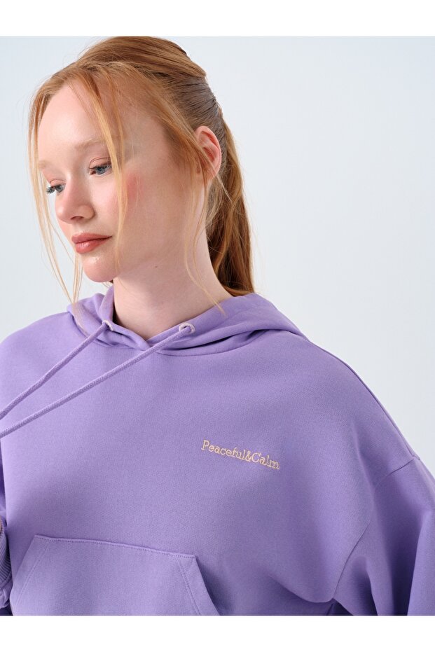 Regular Fit Kadın Sweatshirt - 3