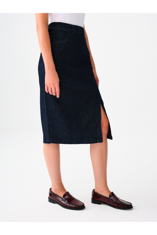 Slim Fit Kadın Etek - 4