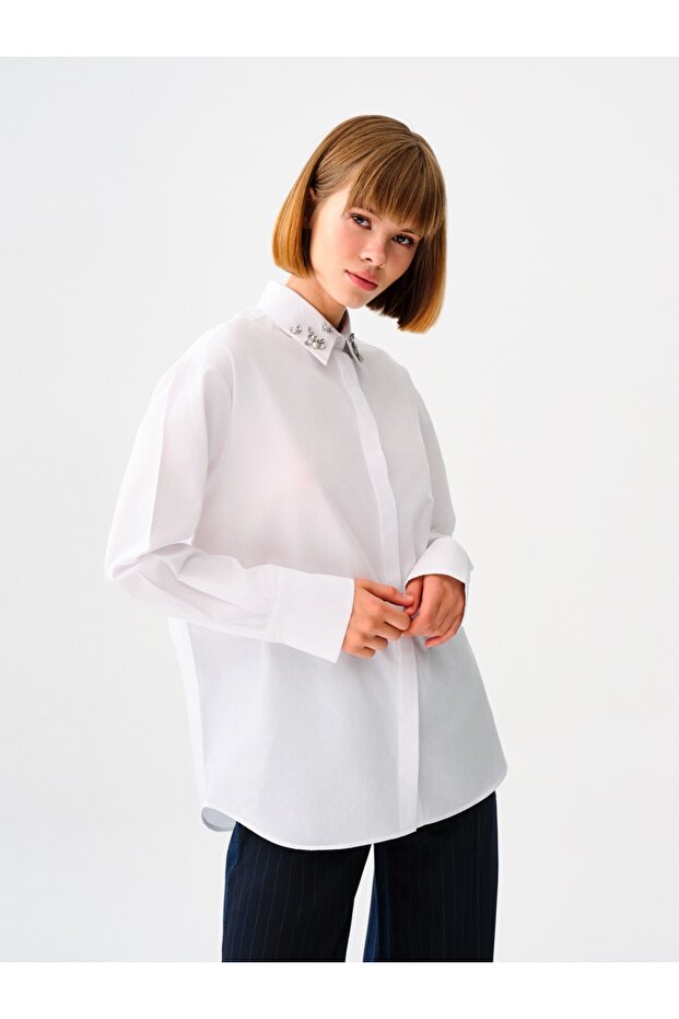 Regular Fit Kadın Gömlek U.kol - 1