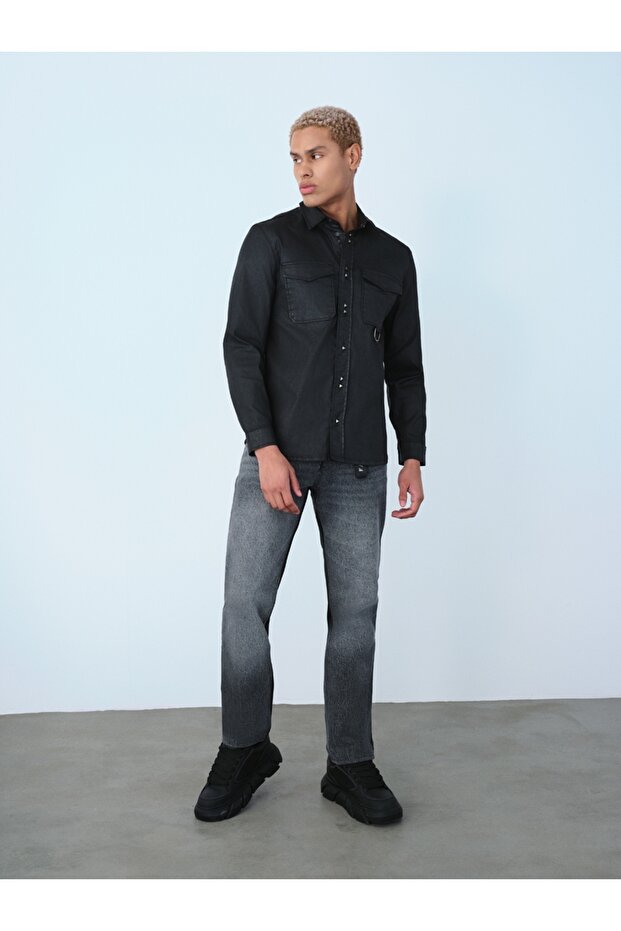 Regular Fit Erkek Gömlek U.kol - 2