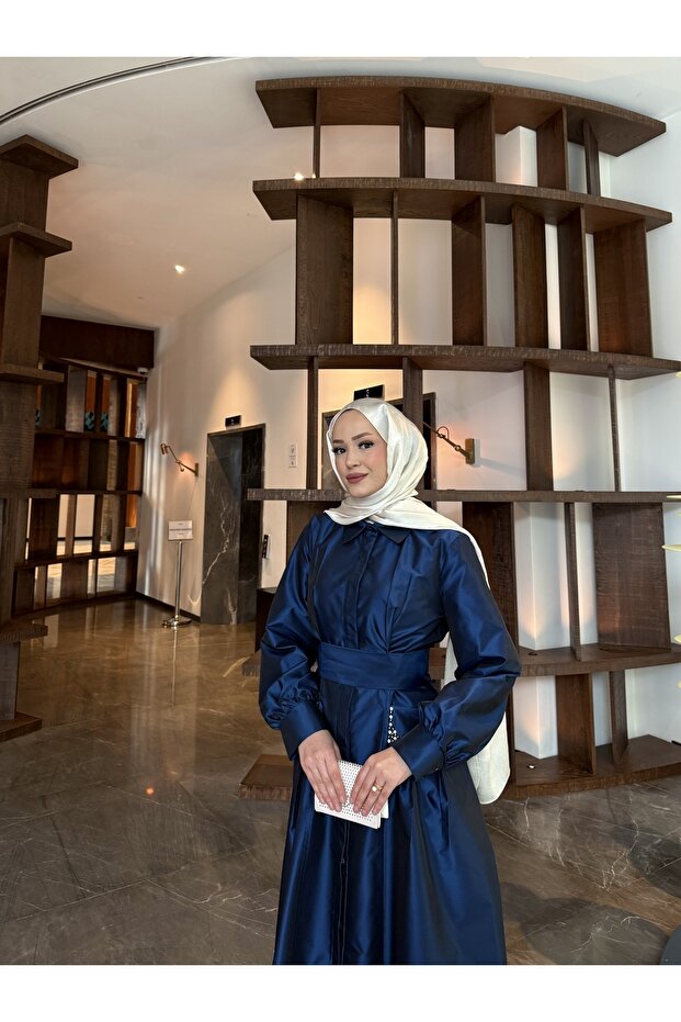 Tafta Elbise 32-2328 - 5