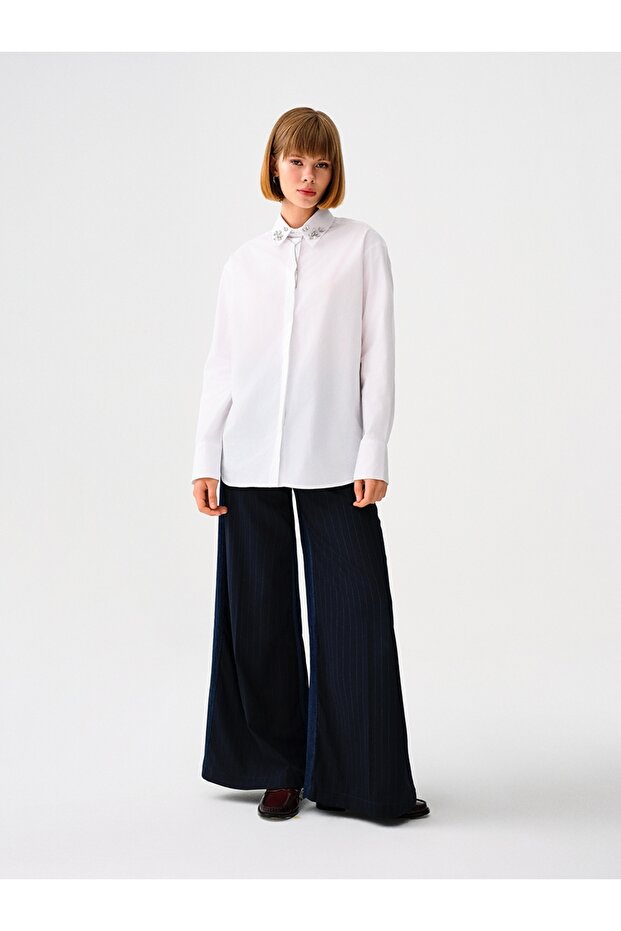 Regular Fit Kadın Gömlek U.kol - 2