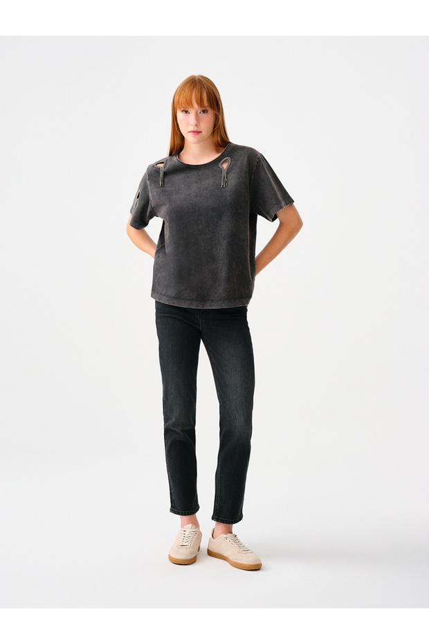 Regular Fit Kadın Tshirt K.kol - 2