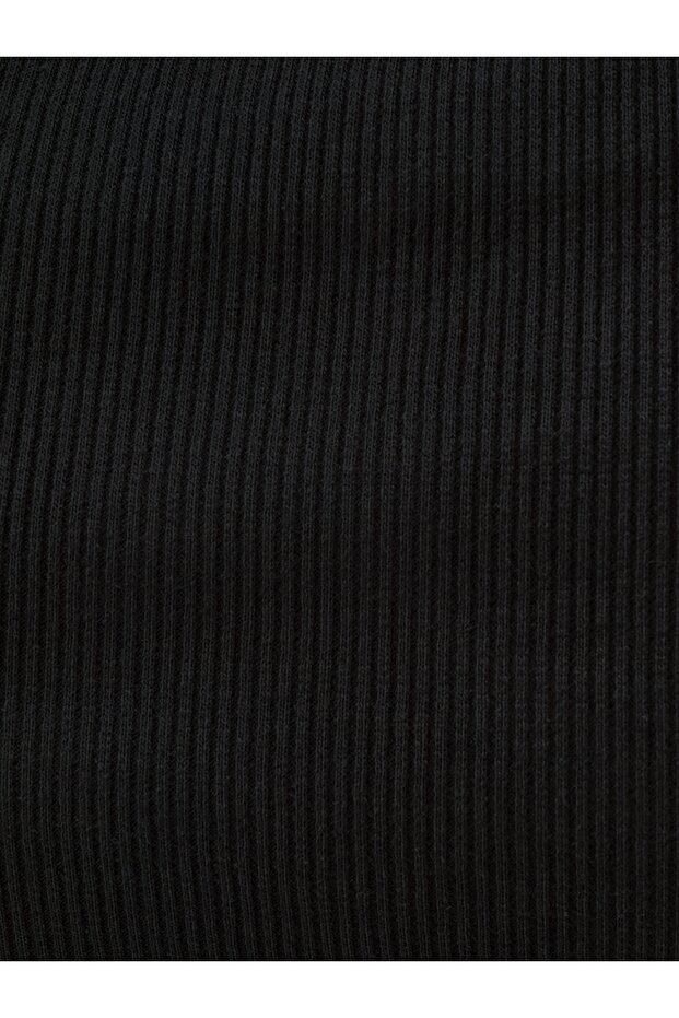 Crop Kadın Bluz U.kol - 5