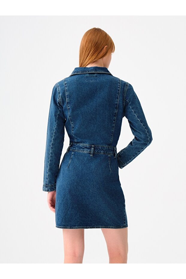 Slim Fit Kadın Elbise - 4