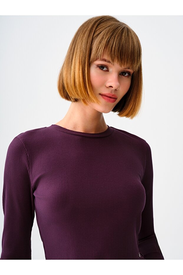 Fitted Kadın Bluz U.kol - 4