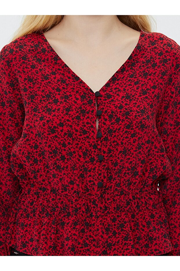 Regular Fit Kadın Bluz U.kol - 2