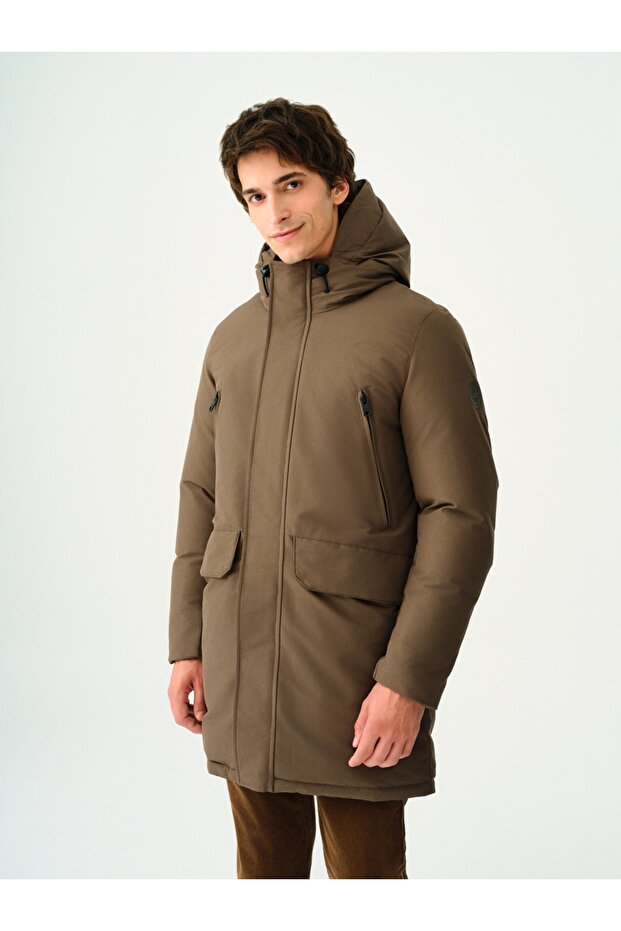 Regular Fit Erkek Kaban - 5