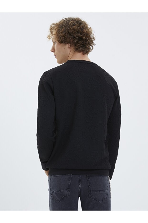 Slim Fit Erkek Sweatshirt - 3