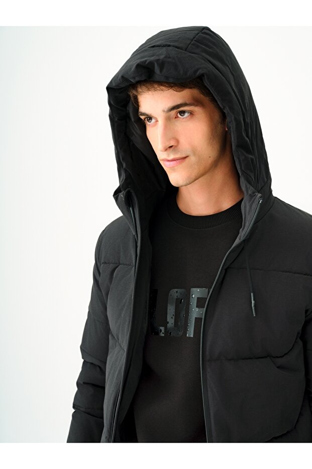 Regular Fit Erkek Mont - 5