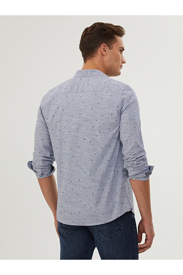 Regular Fit Erkek Gömlek U.kol - 3