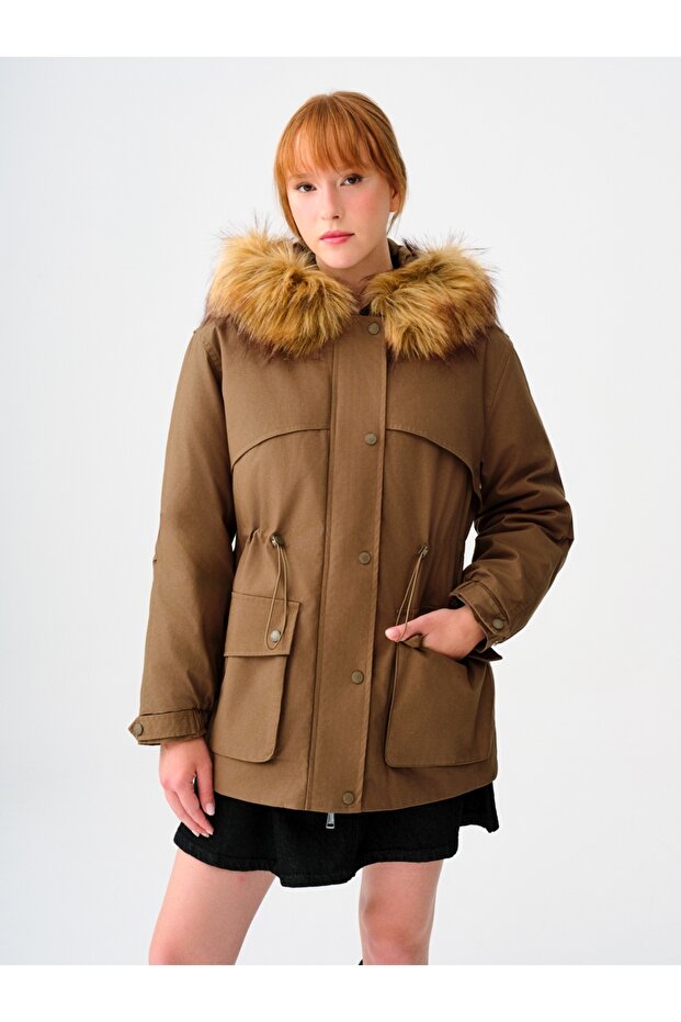 Regular Fit Kadın Mont - 1