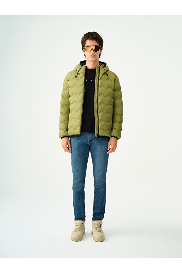 Regular Fit Erkek Mont - 1