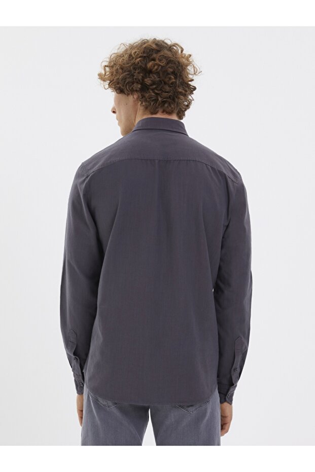 Regular Fit Erkek Gömlek U.kol - 3