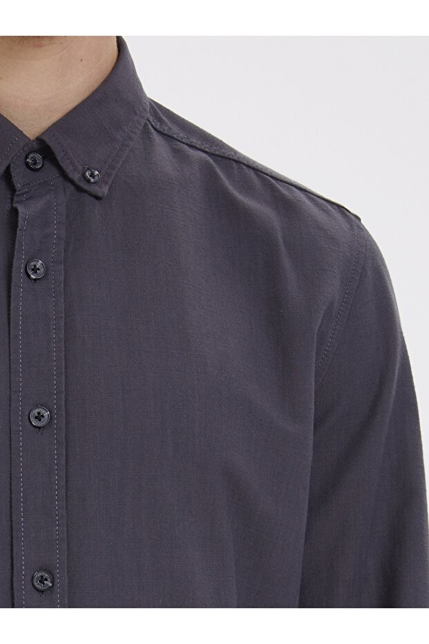 Regular Fit Erkek Gömlek U.kol - 2