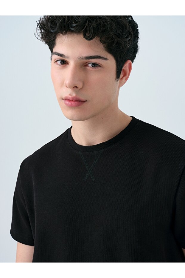 Regular Fit Erkek Tshirt K.kol - 4