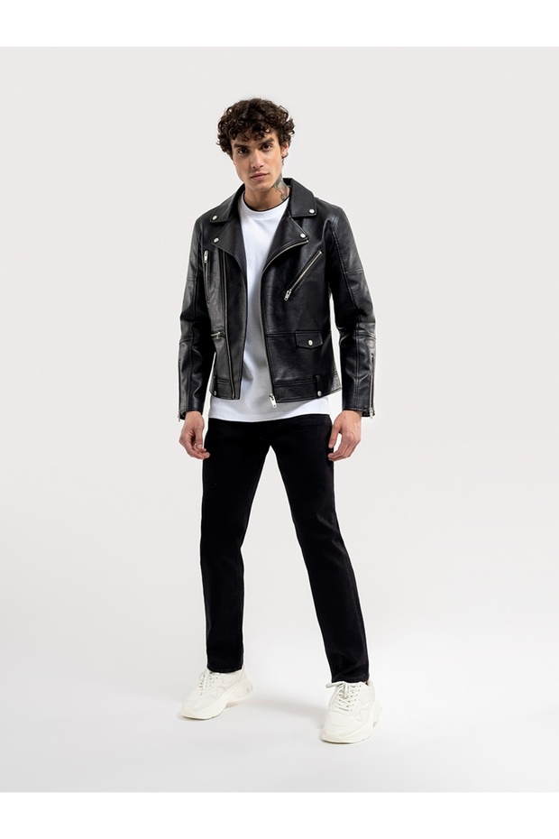 Regular Fit Erkek Mont Pu - 2